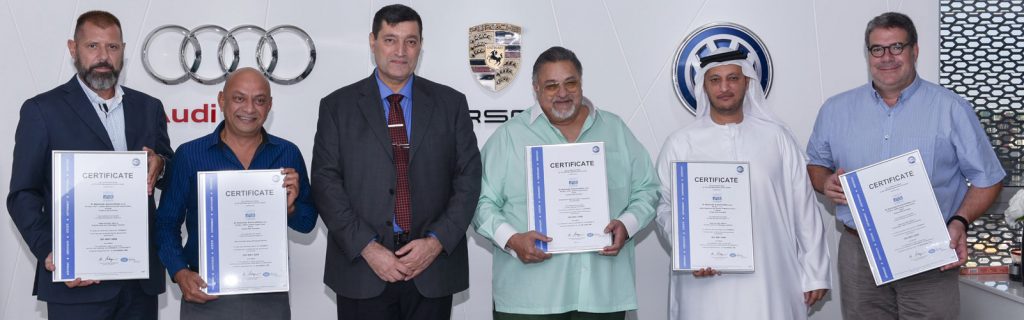 Al Nabooda Automobiles achieves ISO 9001